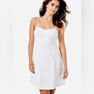Lily Pulitzer Perry resort dress white size 2
